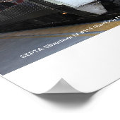 SEPTA Silverliner IV #111 At Wilmington Poster ポスター (角)