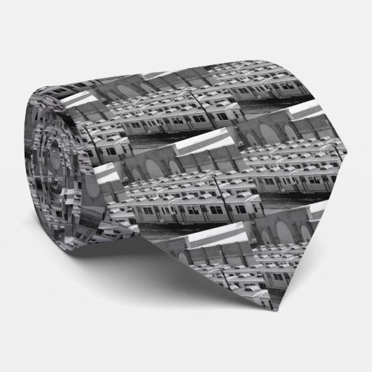 Septa Transit M-3マーケットフランクフォードブルーラインカー ネクタイ (ロール)