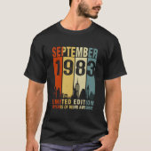September 1983 40 Years Of Being Awesome Tシャツ (正面)