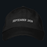 SEPTEMBER 2026 Celebrate Month Trucker-Hat Navy 刺繍入りキャップ<br><div class="desc">Make “SEPTEMBER 2026” unforgettable with this Navy Alternative Apparel Basic Adjustable Cap, detailed with clean, high-quality embroidery for a refined and durable look. The one-size-fits-all adjustable strap offers dependable comfort, making it perfect for fall events, academic batches, company milestones, or promotional branding. Order in bulk to create a cohesive appearance...</div>