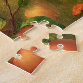 September Country Harvest Pin-Up  ジグソーパズル (側面)