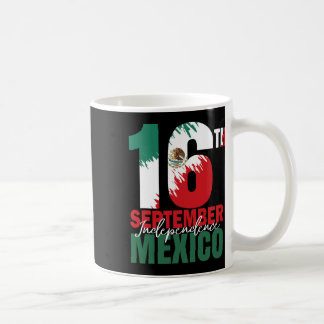 September Mexican Independence Day Shirt Mexico Fl コーヒーマグカップ