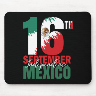 September Mexican Independence Day Shirt Mexico Fl マウスパッド