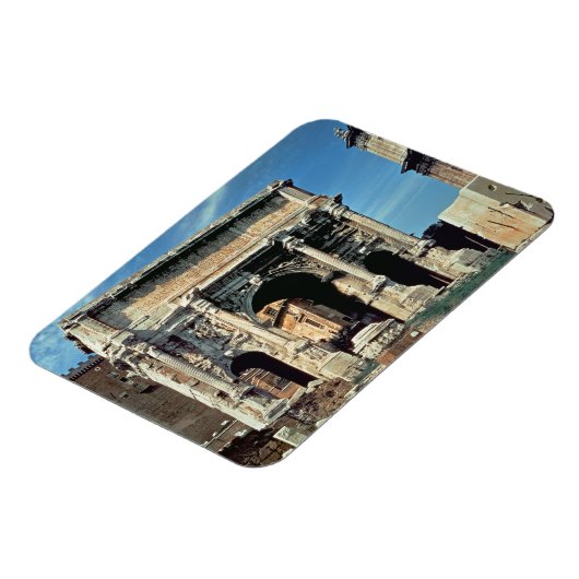 Septimius Severusの凱旋門 マグネット (左側)