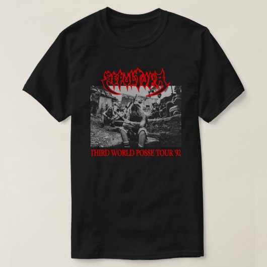 Sepultura Third World Posse Essential T-Shirt Tシャツ (デザイン正面)