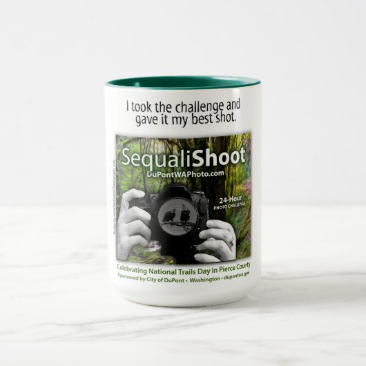 SequaliShootフォトチャレンジ マグカップ (中央)