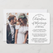 Sequel結婚の4 Photo Collage We Do Part 2 招待状 (裏面)