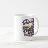 Sequim, Washington – ラベンダーカントリー マグ (正面右)