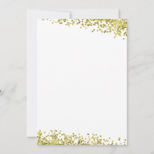 Sequin Glitter Softball Girl birthday invitat 招待状 (裏面)