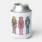 Sequin Nutcracker Christmas Family Preppy Xmas 缶クーラー (缶正面)