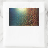 Sequins矩形ステッカー 長方形シール (バッグ)