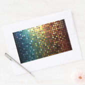 Sequins矩形ステッカー 長方形シール (封筒)