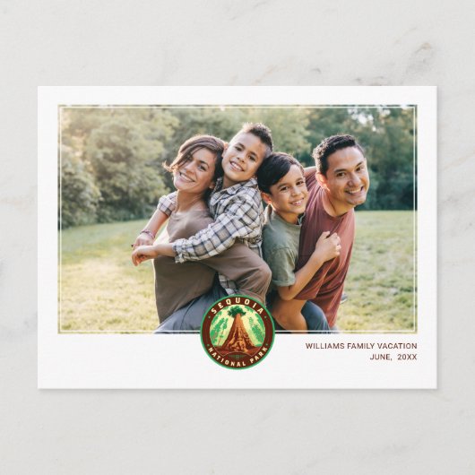 Sequoia National Park ポストカード (正面)