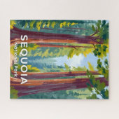 Sequoia National Park | California Art ジグソーパズル (横)