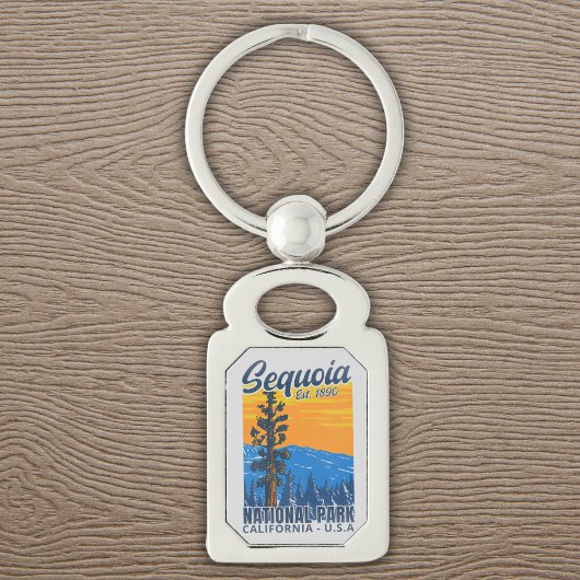 Sequoia National Park California Est 1890 キーホルダー