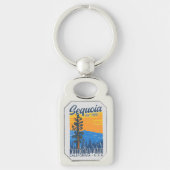 Sequoia National Park California Est 1890 キーホルダー (正面)