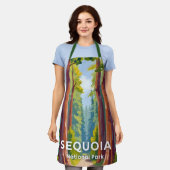 Sequoia National Park | California Travel エプロン (着用した状態)