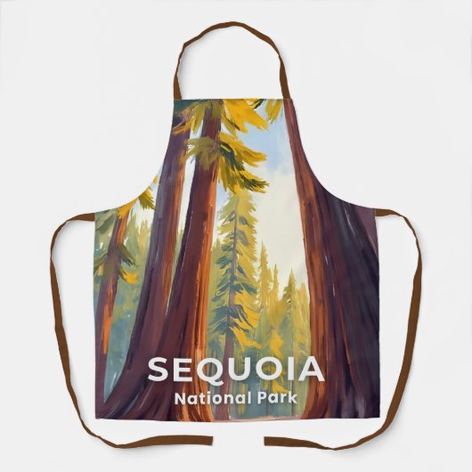 Sequoia National Park | California Travel エプロン (正面)
