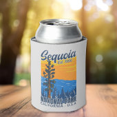 Sequoia National Park Tree Landscape Art 缶クーラー