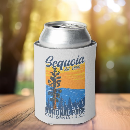 Sequoia National Park Tree Landscape Art 缶クーラー