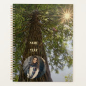 Sequoia with Sunburst Date and Photo Personal プランナー手帳 (正面)
