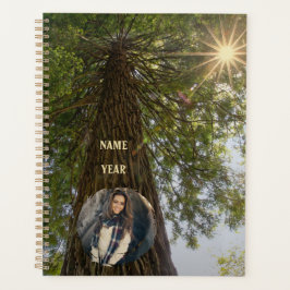 Sequoia with Sunburst Date and Photo Personal プランナー手帳