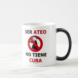 Ser ateo no tiene cura モーフィングマグカップ