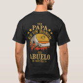 Ser Papa Es Un Honor Ser Abuelo No Tiene Precio Tシャツ (裏面)