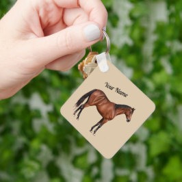 Serafina - braunes Pferd, stehend -  キーホルダー