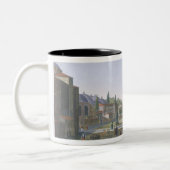 Seraglioの外の中庭の眺め、Topka ツートーンマグカップ (左)