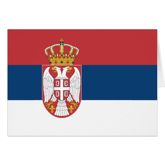 Serbia Flag (正面横)