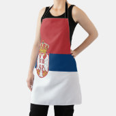 Serbia Flag エプロン (インサイチュ)