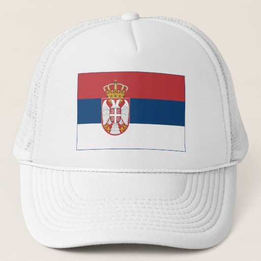 Serbia Flag キャップ (正面)