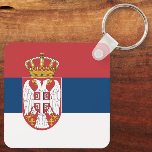 Serbia Flag キーホルダー (裏面)