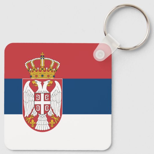 Serbia Flag キーホルダー (裏面)