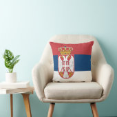 Serbia Flag クッション (椅子)
