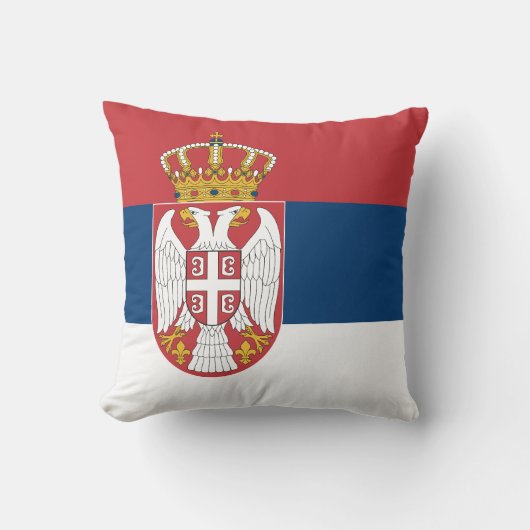 Serbia Flag クッション (正面)