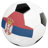 Serbia Flag サッカーボール (3/4)