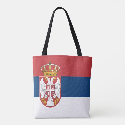 Serbia Flag トートバッグ (裏面)
