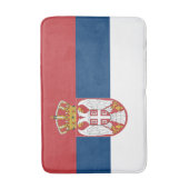 Serbia Flag バスマット (正面縦)