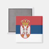 Serbia Flag マグネット (正面/裏面)