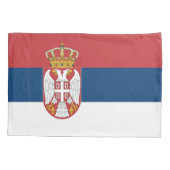 Serbia Flag 枕カバー (裏面)