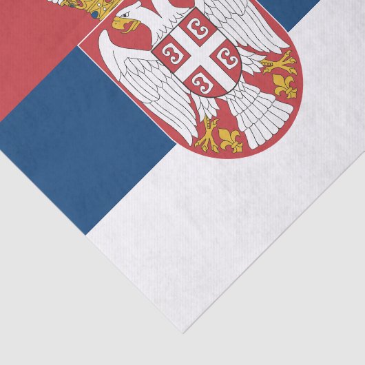 Serbia Flag 薄葉紙 (詳細)