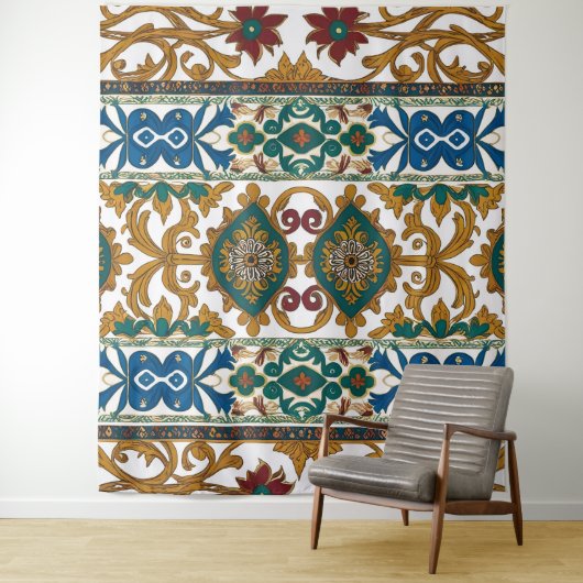 Serbian carpet pattern 5 タペストリー (インサイチュ)