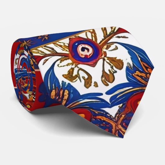 Serbian carpet pattern 8 ネクタイ (ロール)