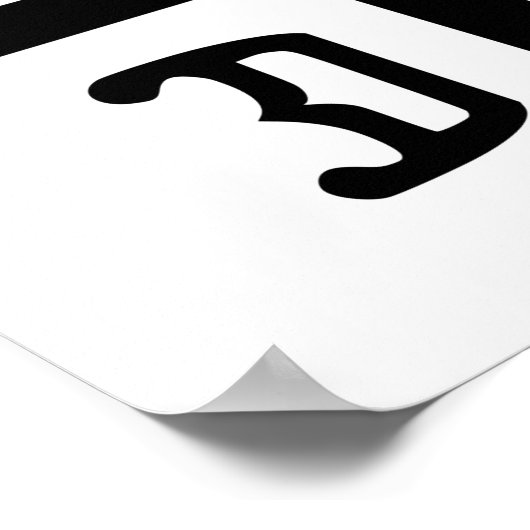 Serbian Cross ポスター (角)