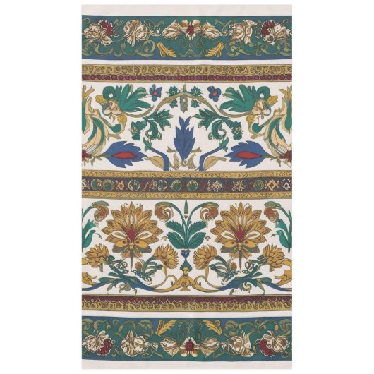 Serbian ethnic seamless design 7 60x104 テーブルクロス (正面)