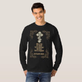 Serbian Patrijarh Pavle Serbia Orthodox Cross Srbi Tシャツ (正面フル)