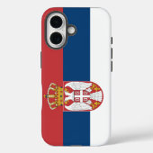 Serbian state flag Case-Mate iPhoneケース (裏面)