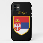 Serbien-Flagge Case-Mate iPhoneケース (裏面)